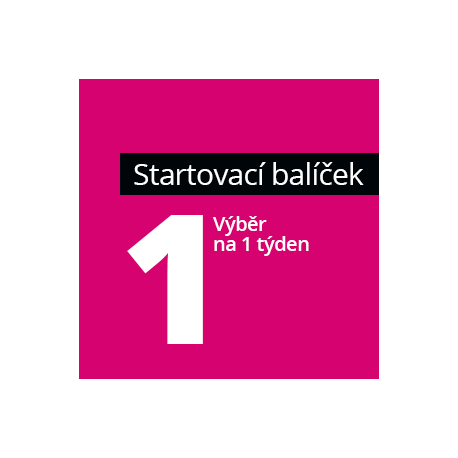 Startovací balíček - 1 týden