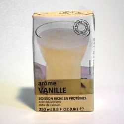 UHT Vanilkový nápoj tetra pack s brčkem