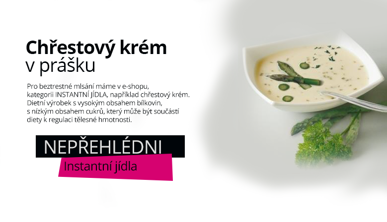 Chřestový krém v prášku